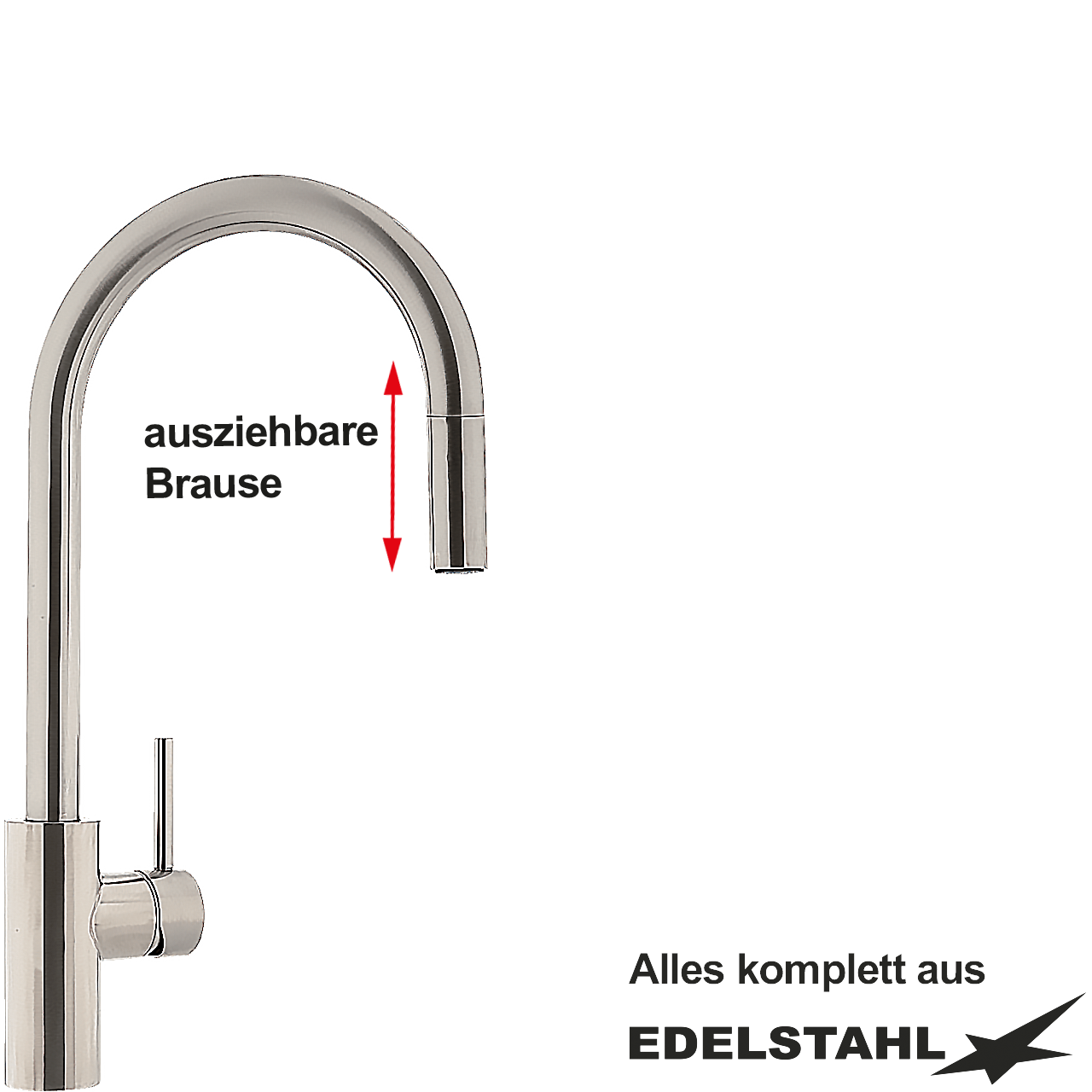 enox Spültischbatterie 1/2"