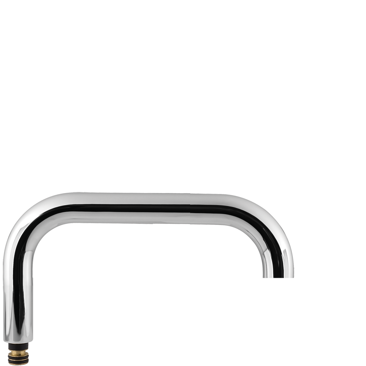 Schwenkauslauf HU 360° Ø 30 mm gesteckt - MS chrom