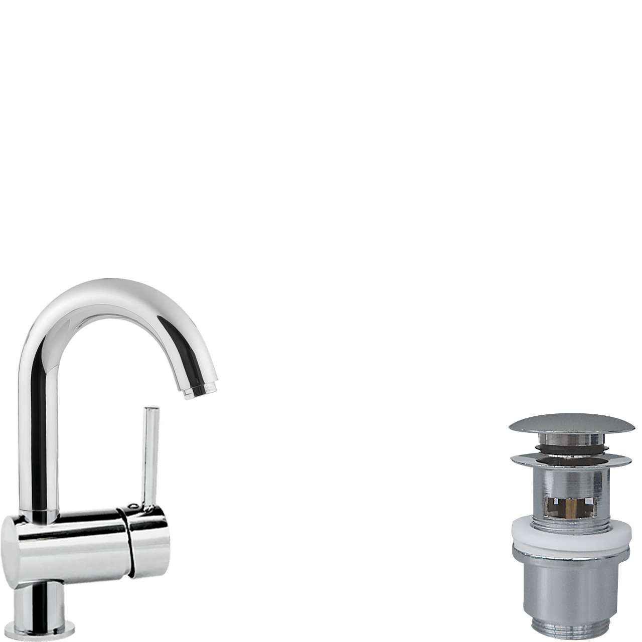 neon Waschtischbatterie 1/2"