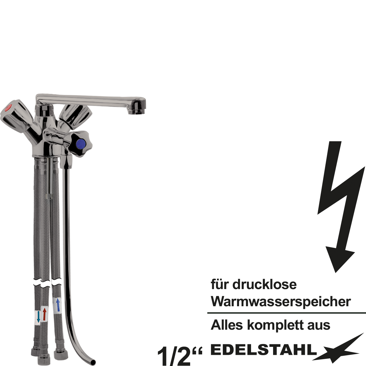 mixor Thekenarmatur 1/2" ND