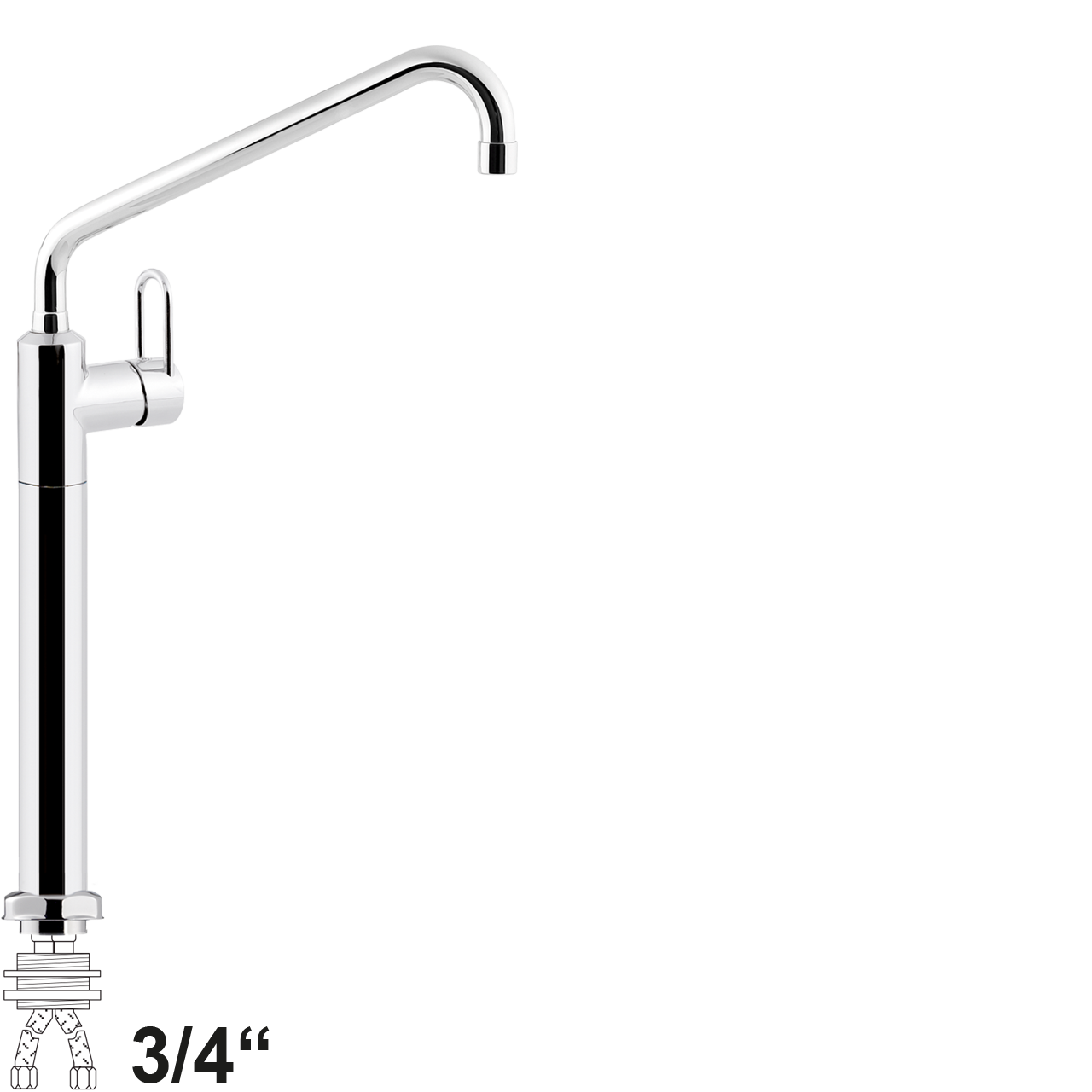 chief Säulenbatterie 3/4"