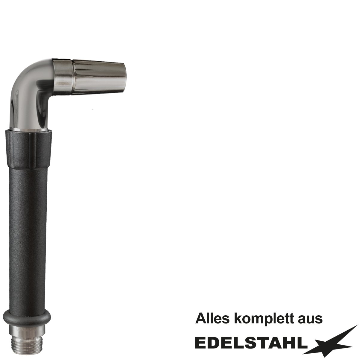Geschirrspülbrause Edelstahl 1/2"