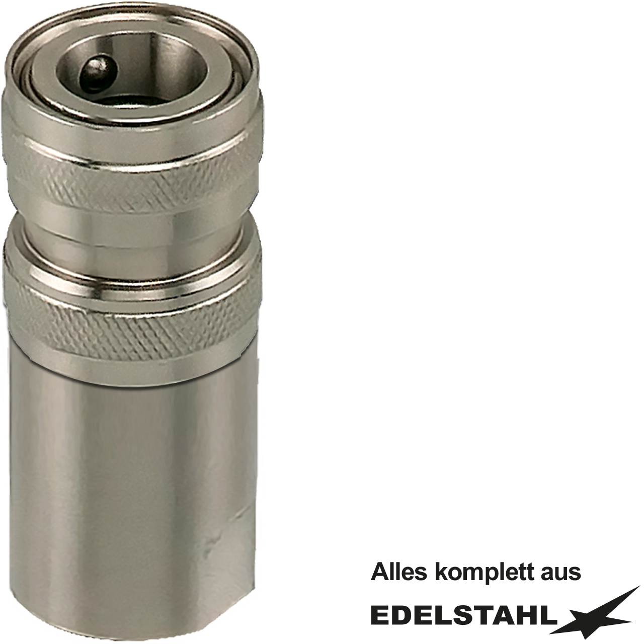 Verschraubung mit Kupplung V2A