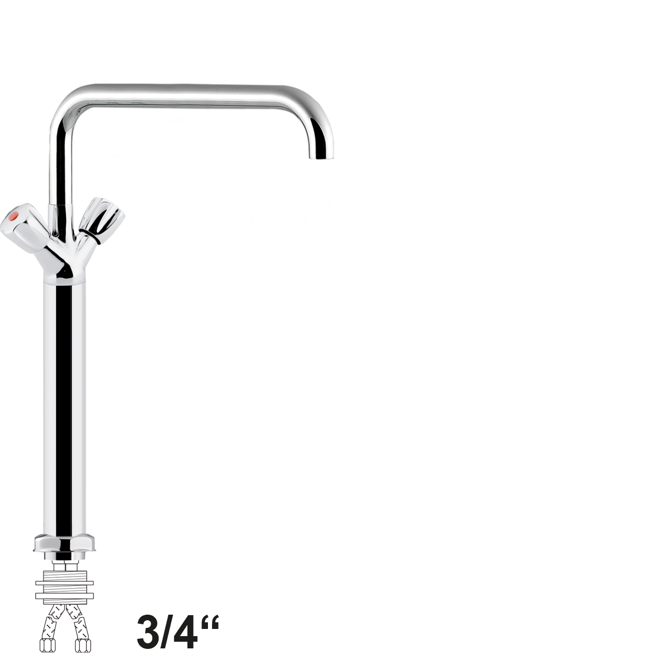 chief Säulenbatterie 3/4"