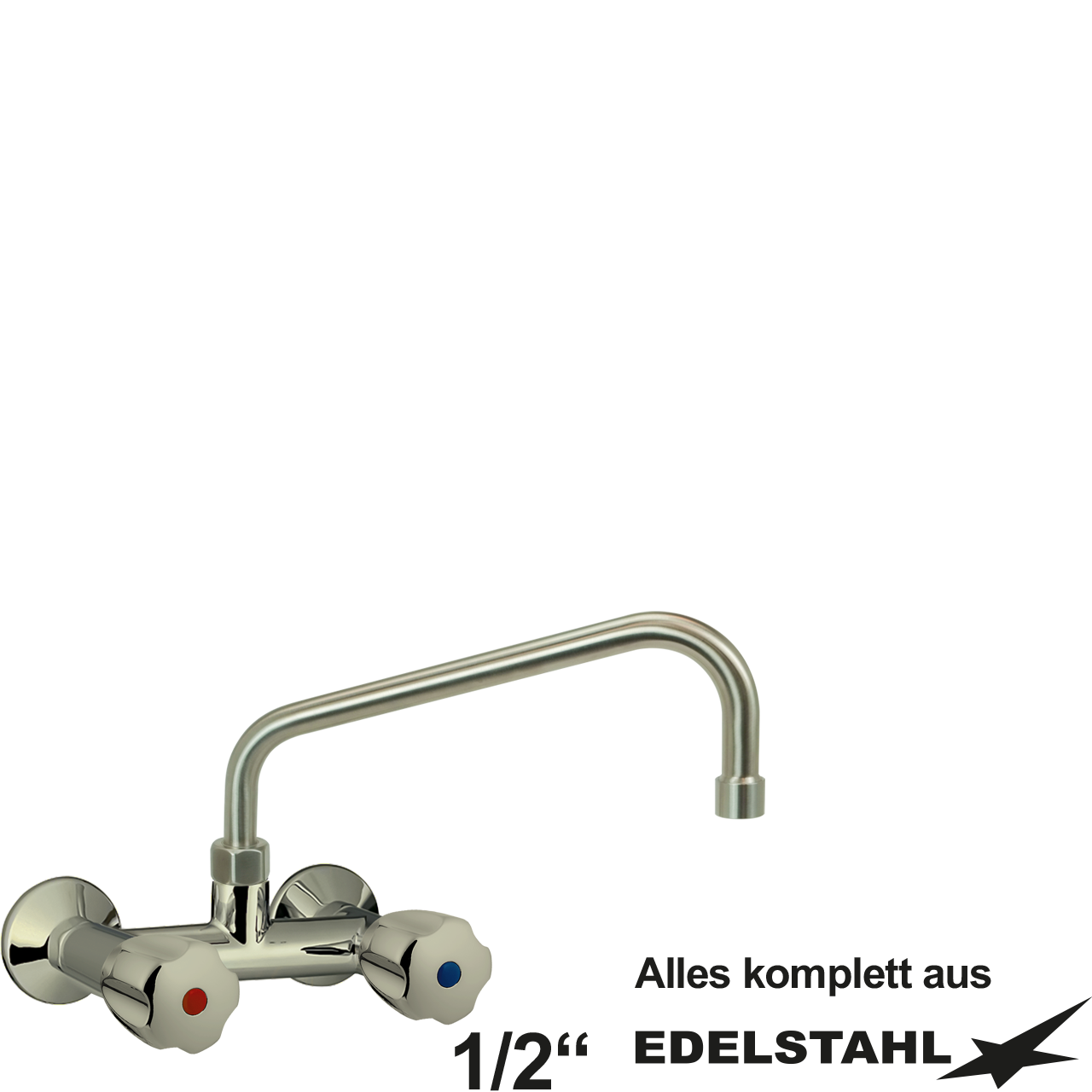 classic Wandbatterie 1/2"