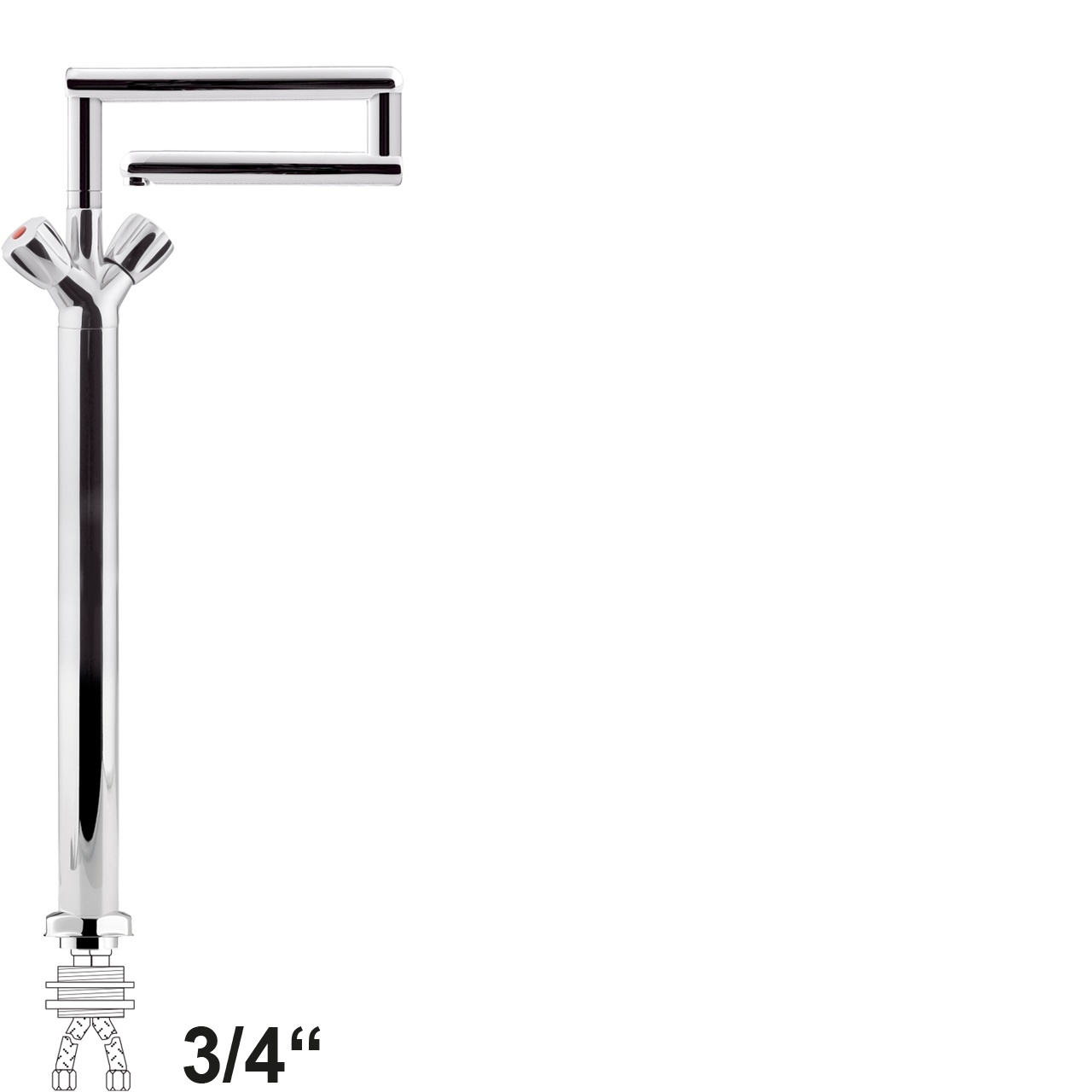 chief Säulenbatterie 3/4"