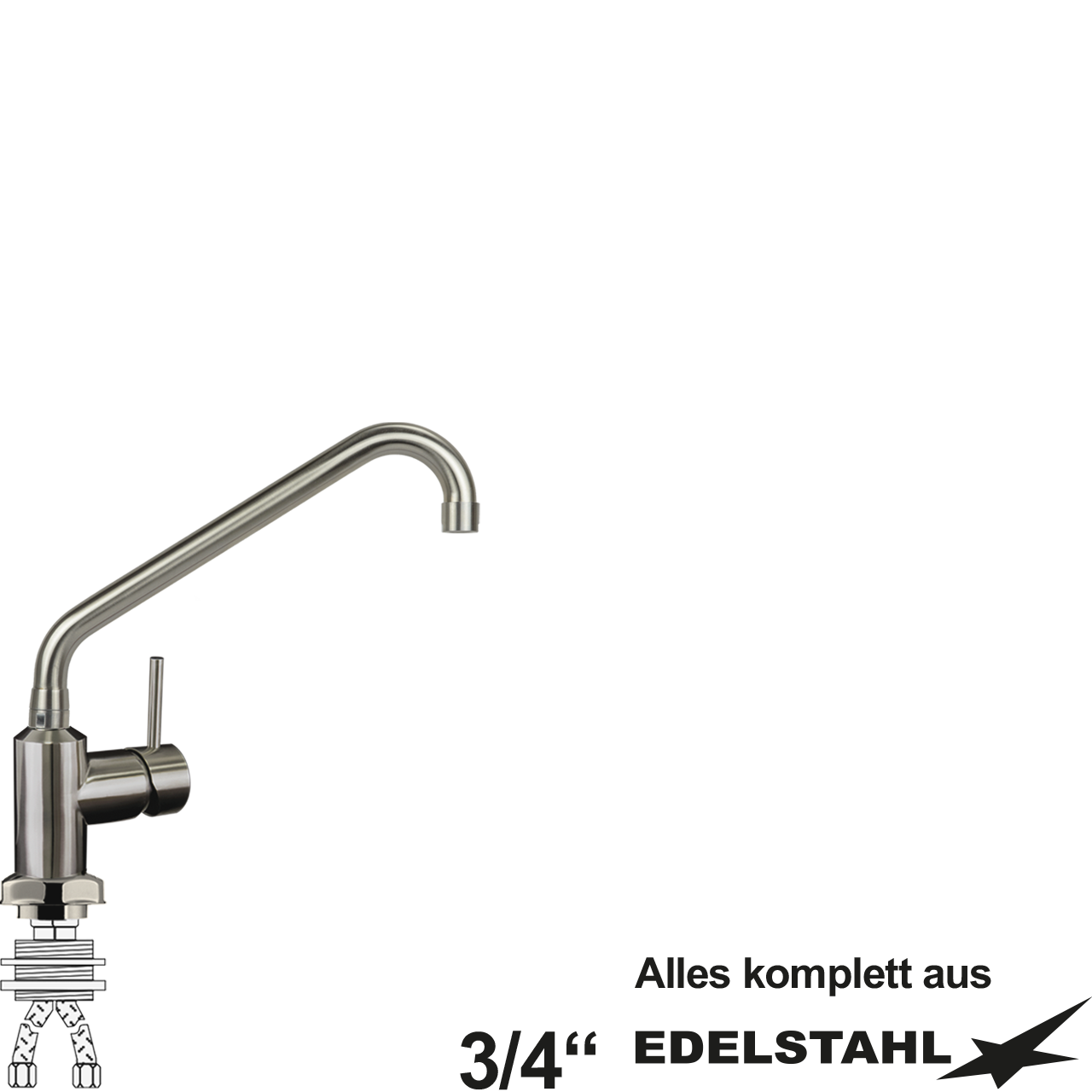 maxter Einlochbatterie 3/4"