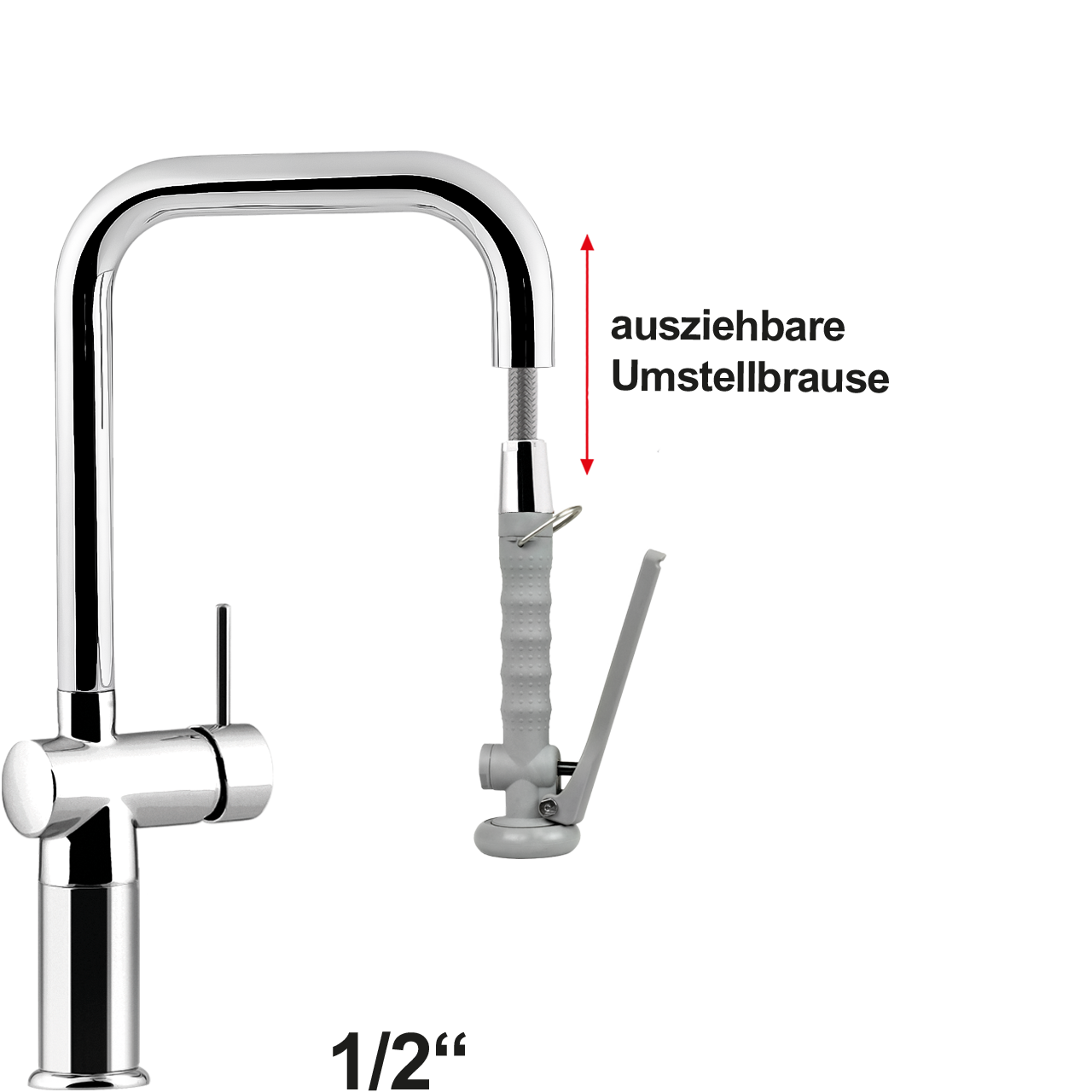 vario Handspülbrause 1/2"