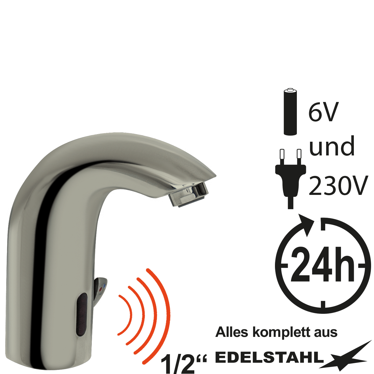 ping Sensorarmatur 1/2"