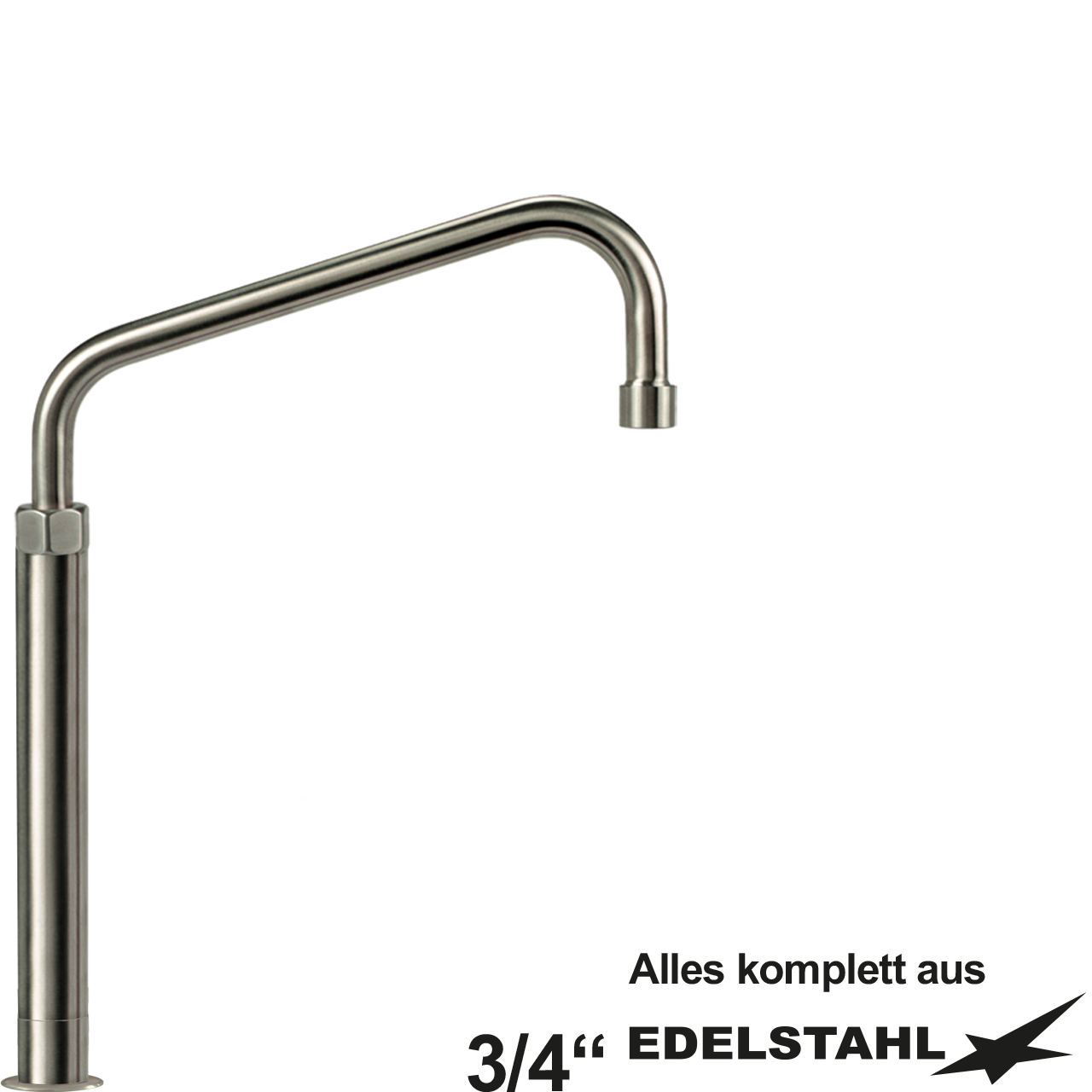 pro Stand-Rohrauslauf 3/4"