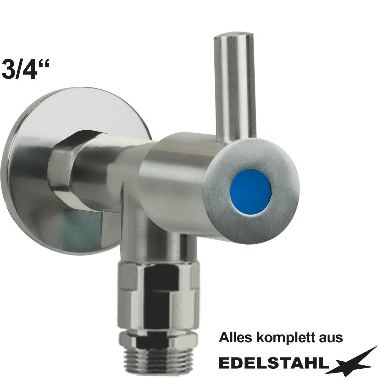 clamix Wandventil 3/4"