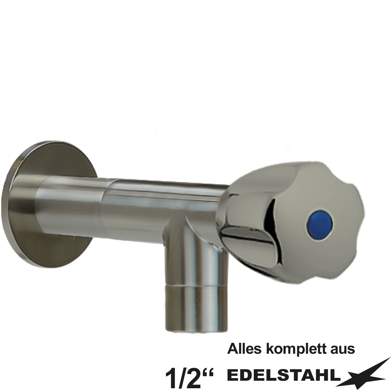 celip Wandauslaufventil starr 1/2"