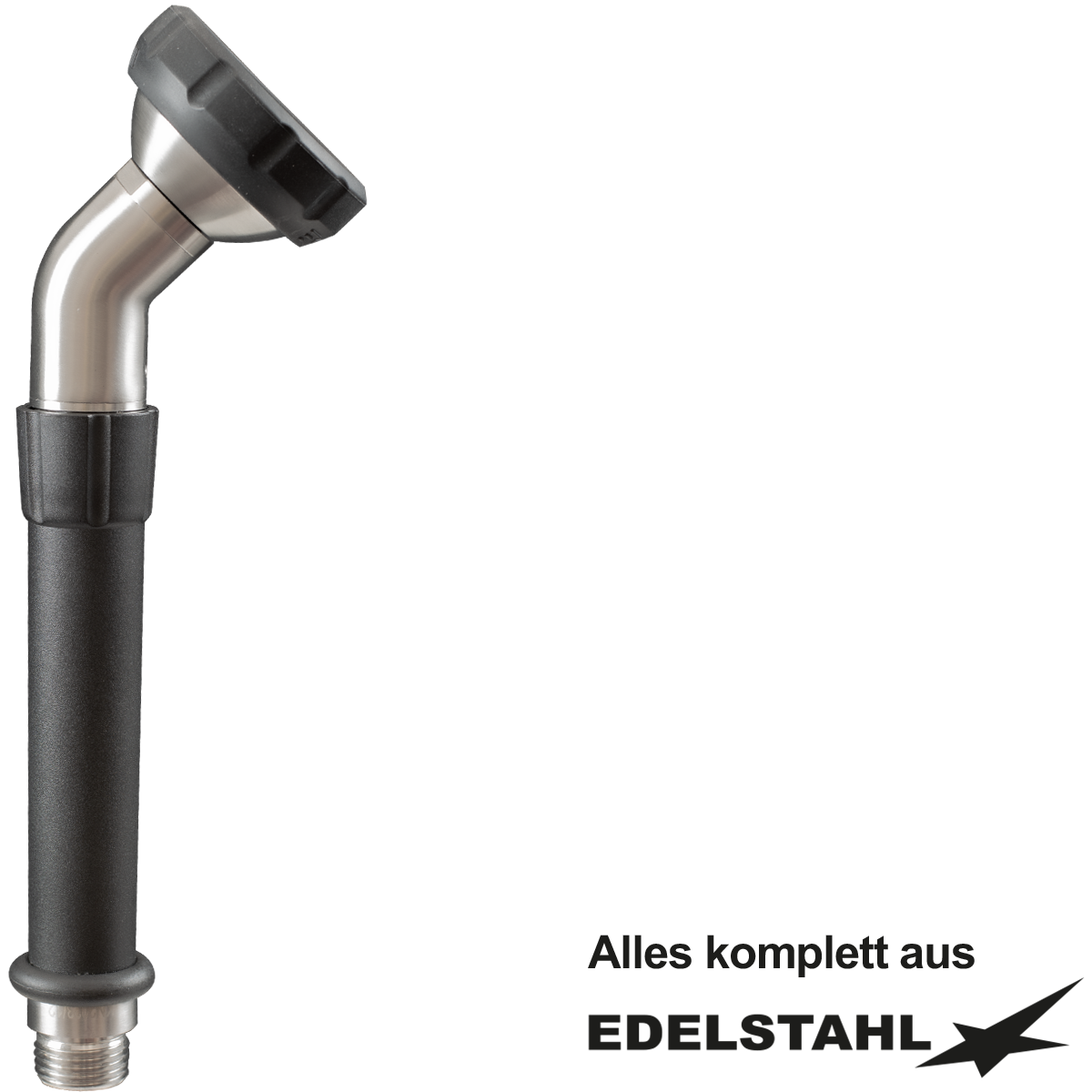 Geschirrspülbrause Edelstahl 1/2"