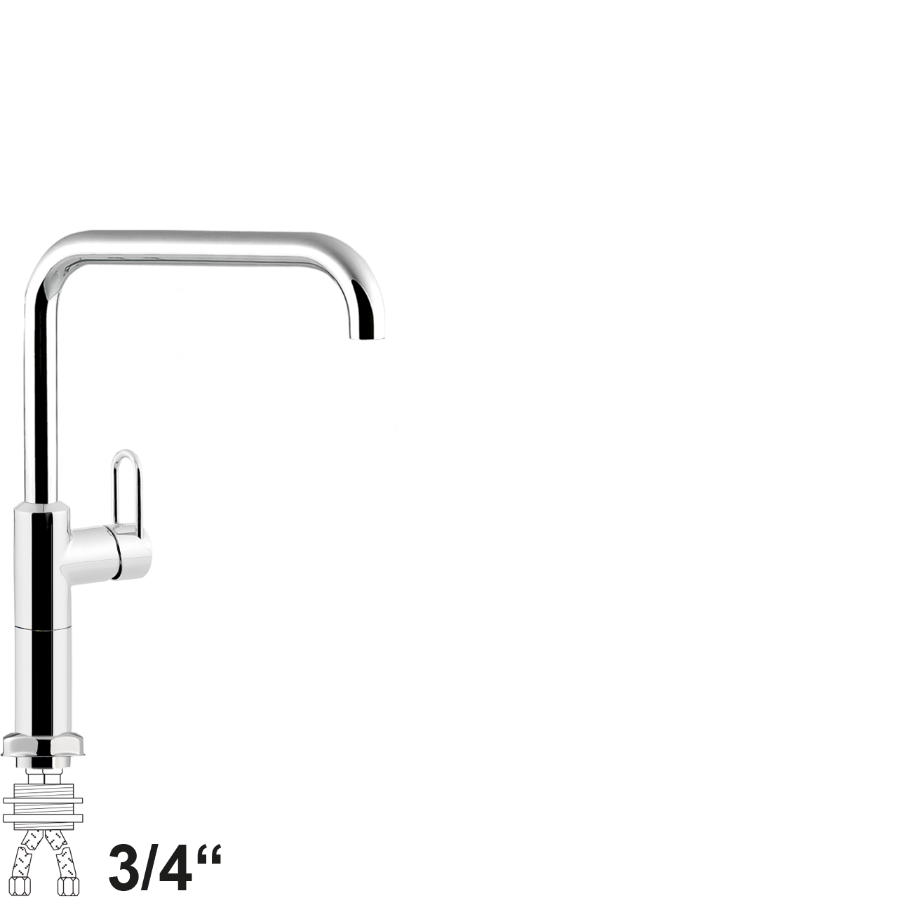 chief Säulenbatterie 3/4"