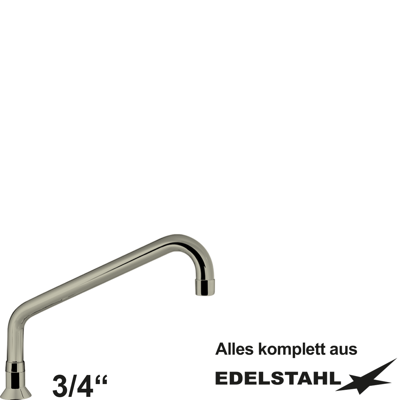 pro Stand-Rohrauslauf