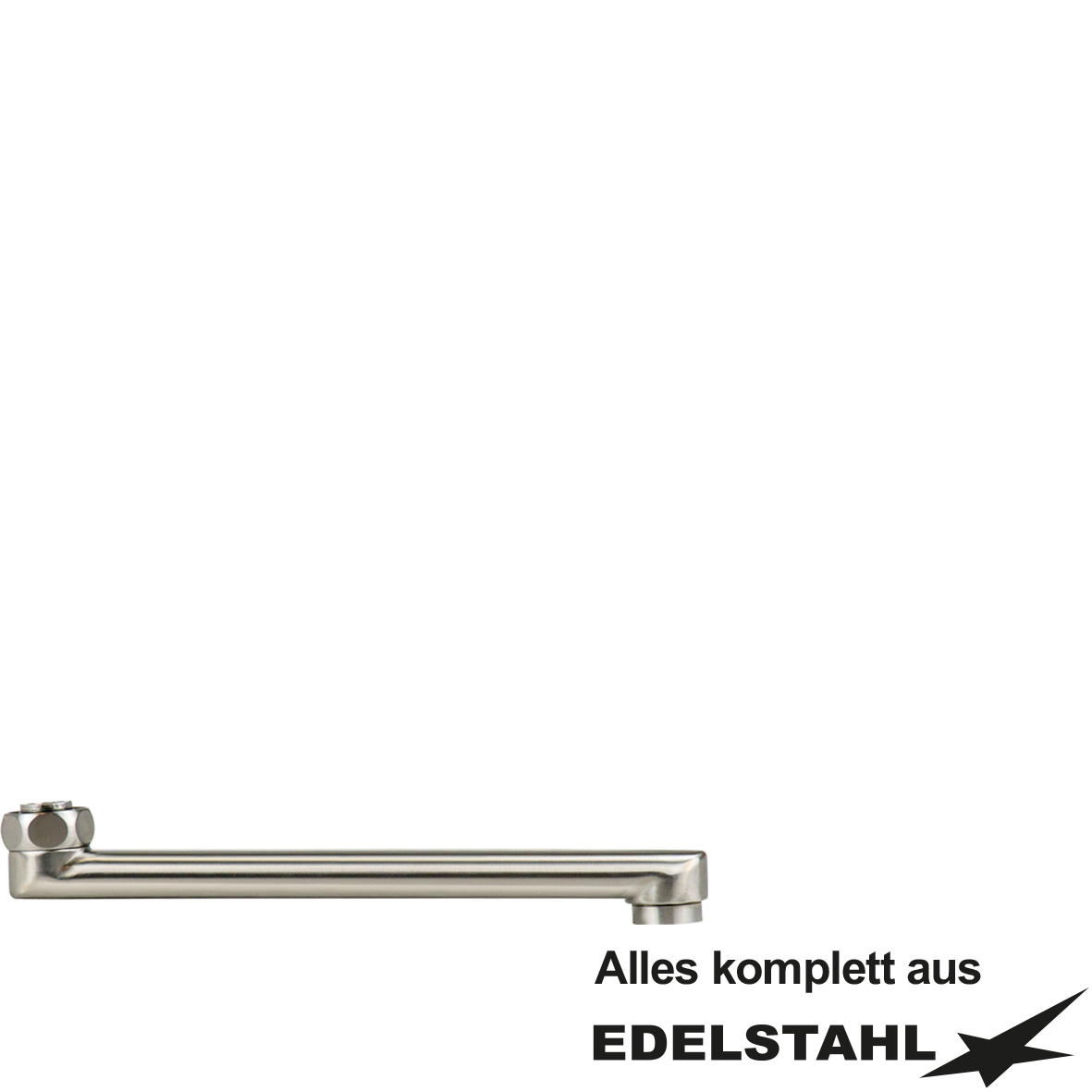 Schwenkauslauf S 360° flach Ø 27 mm geschraubt