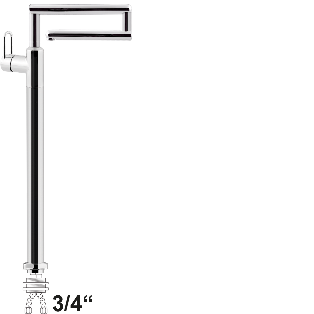 chief Säulenbatterie 3/4"