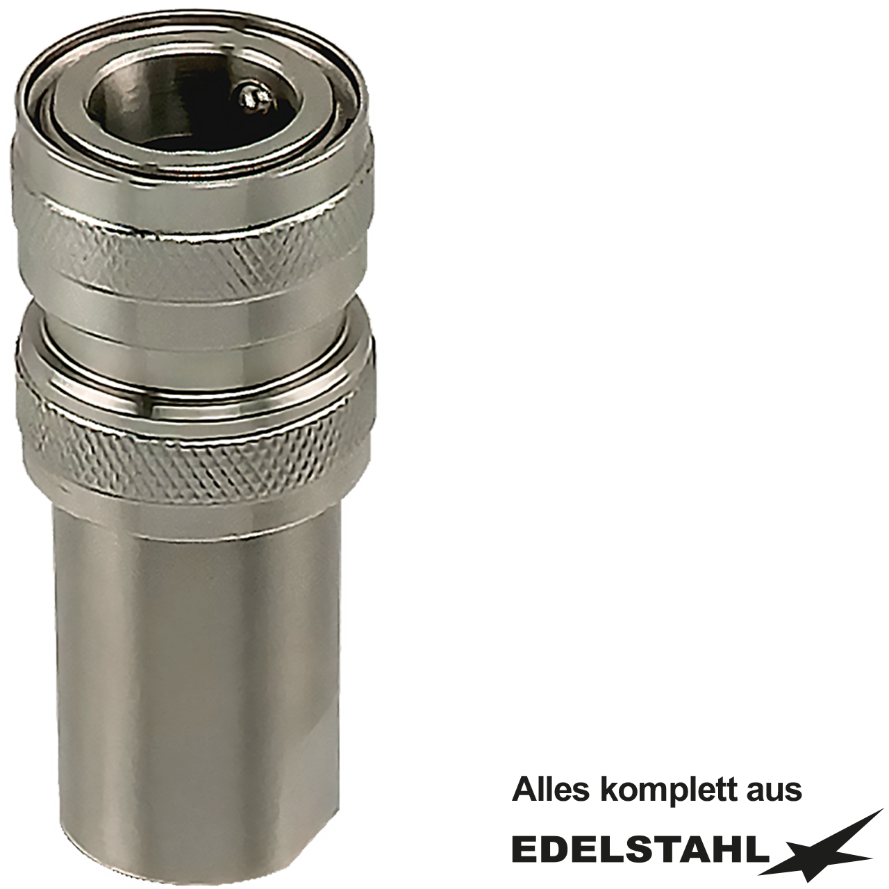 Verschraubung mit Kupplung V2A