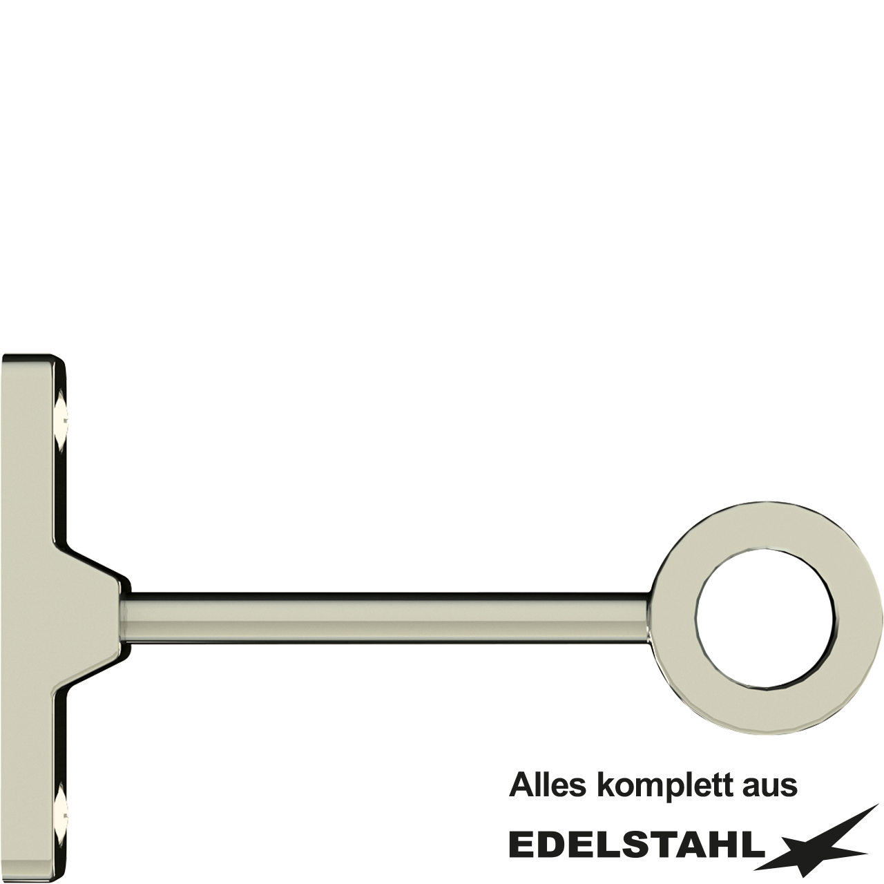 Standrohrhalter Ø20,5 mm - Einzelstange