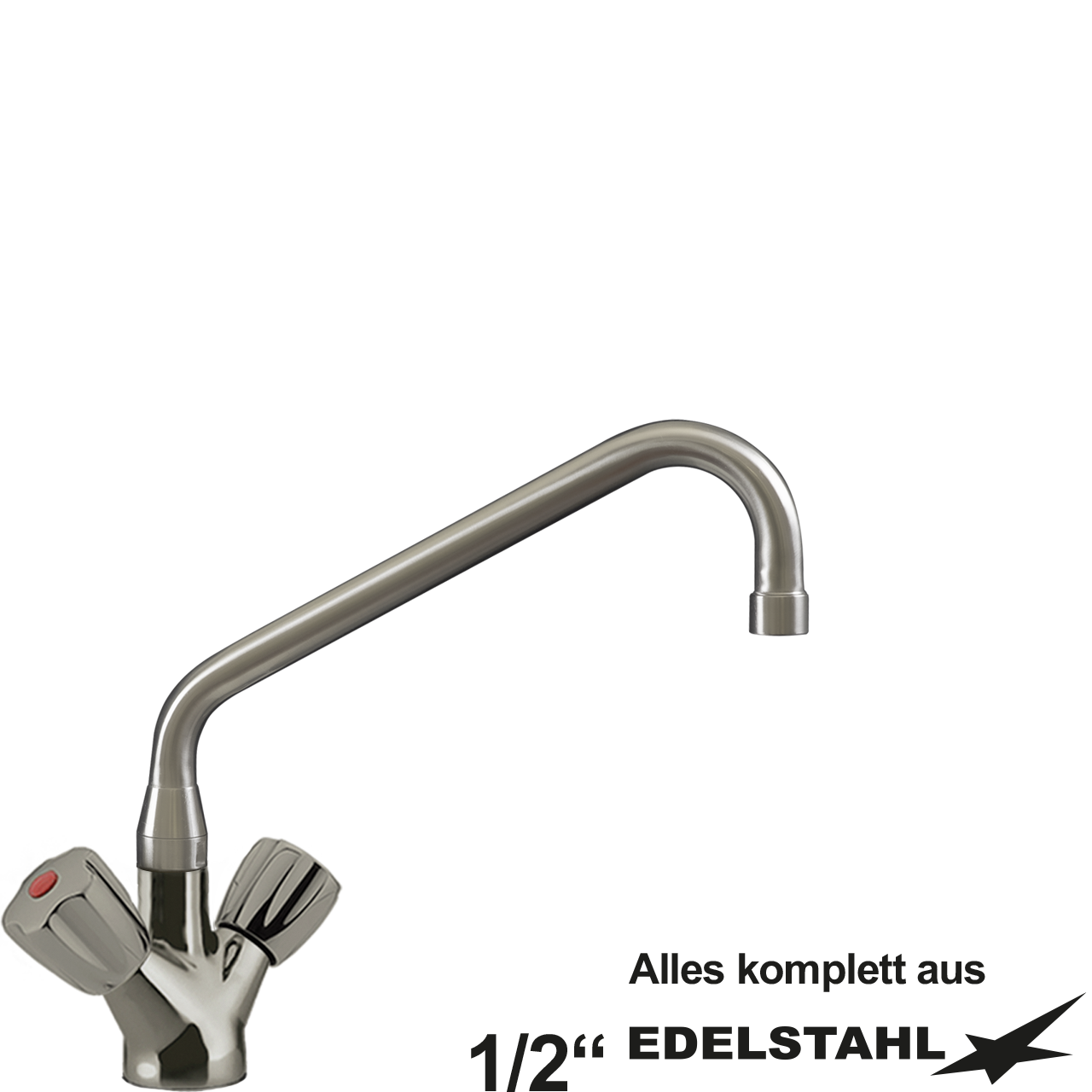 classic Einlochbatterie 1/2"