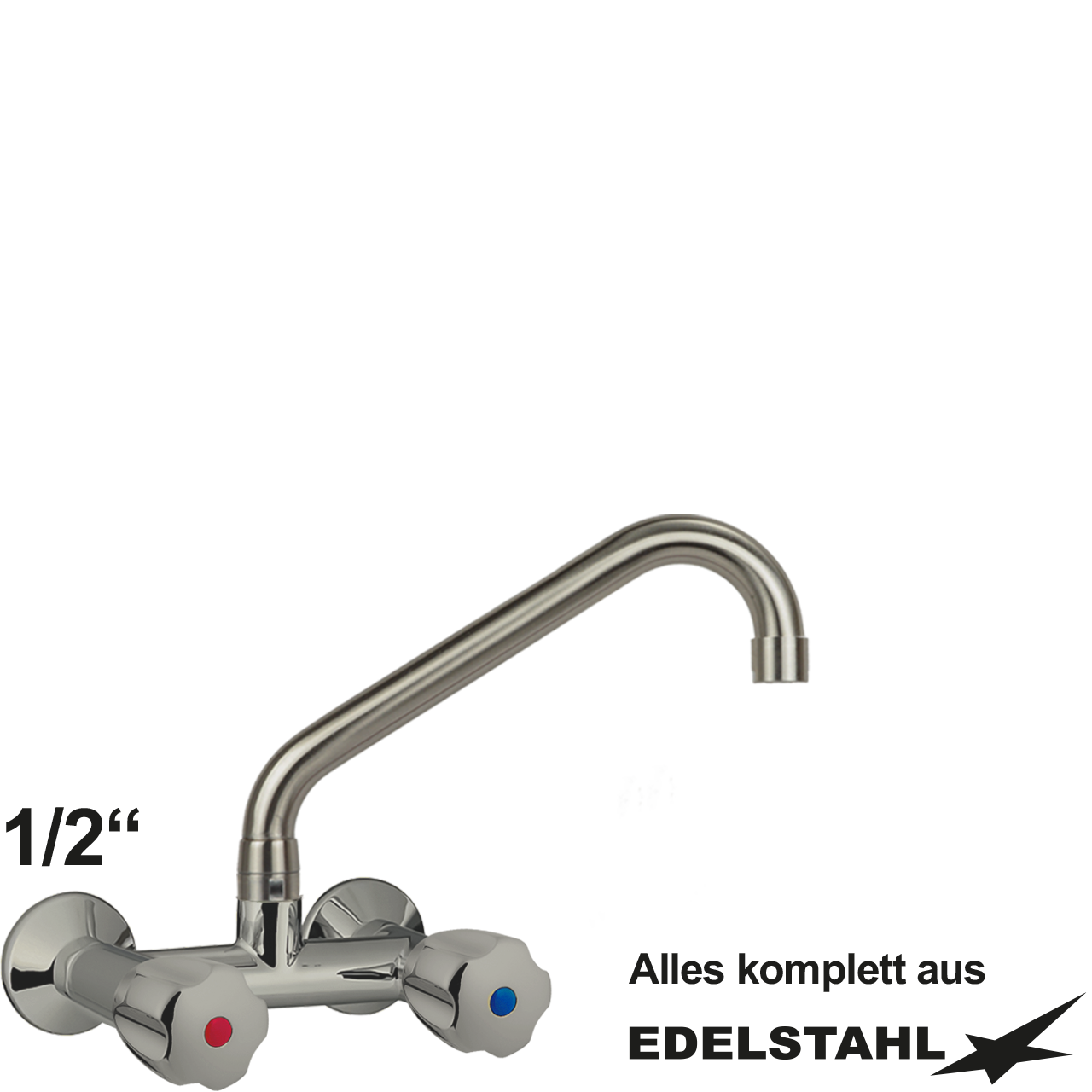 classic Wandbatterie 1/2"