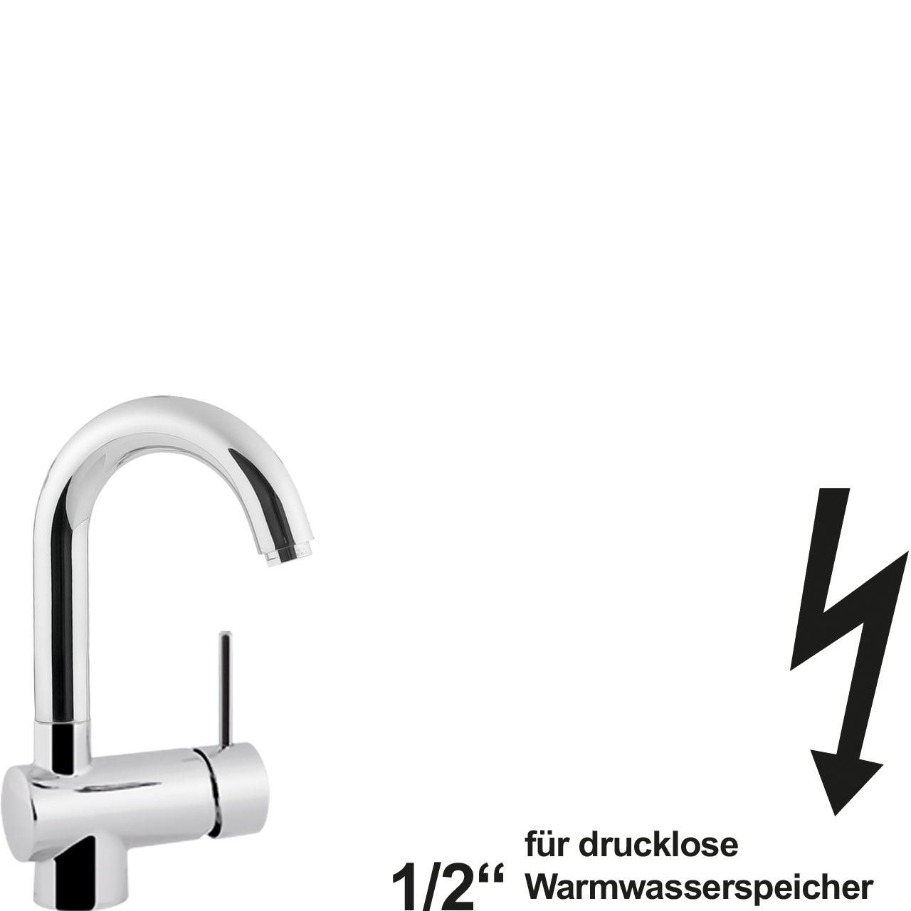 vita Waschtischbatterie 1/2" ND