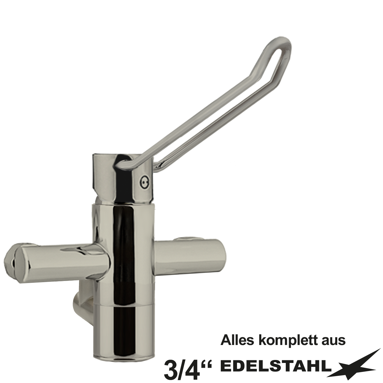 maximo universal Wandbatteriekörper V2A