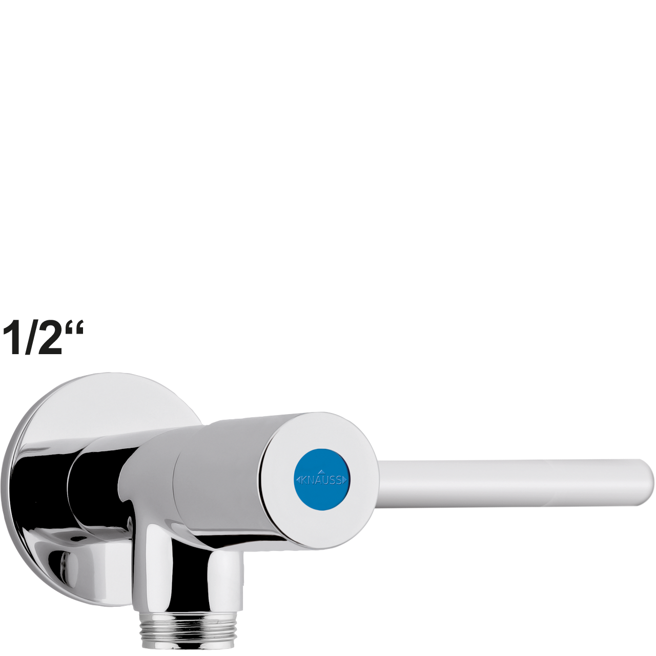 silver Wandventil 1/2"