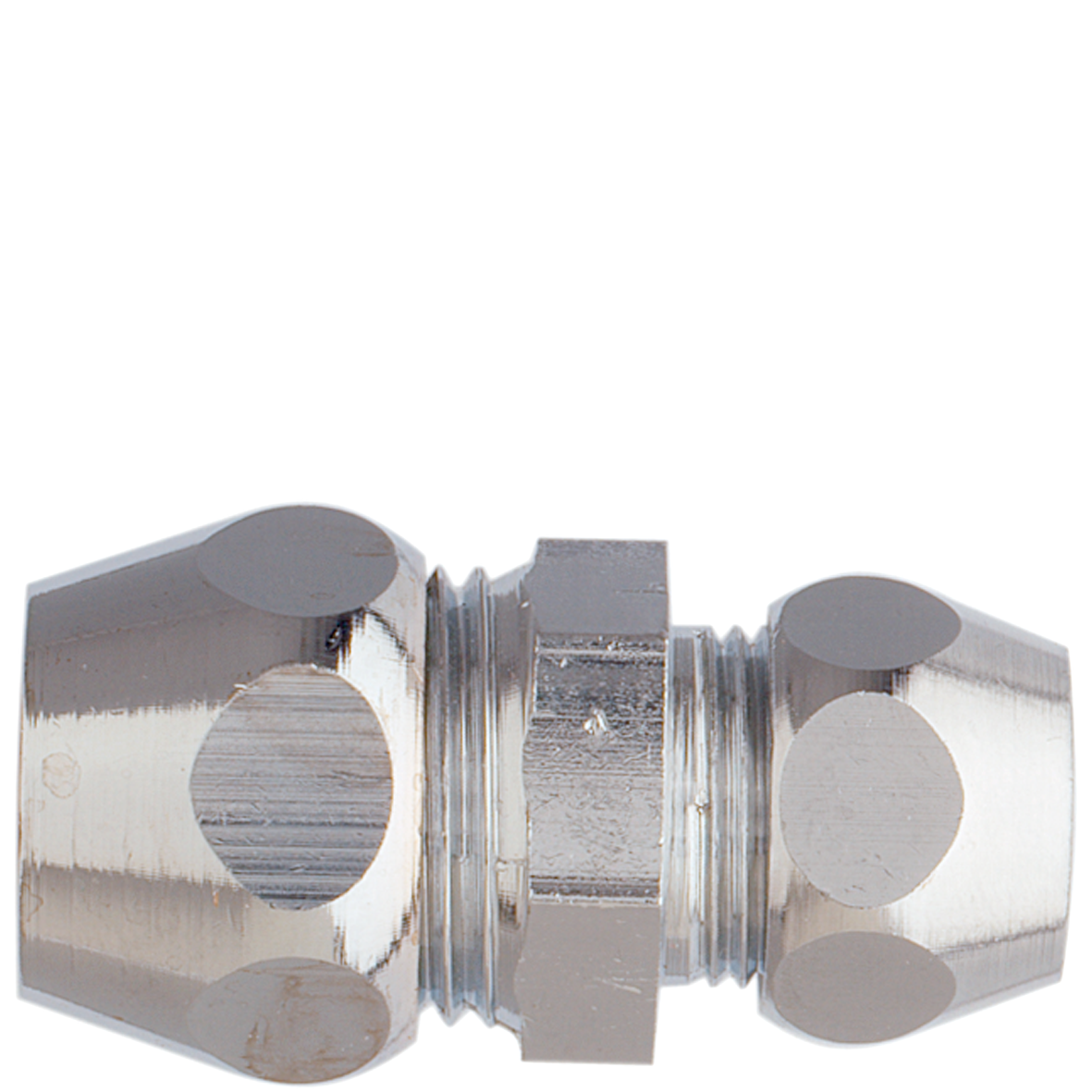 Klemmverschraubung-Doppelverschraubung 3/8" - 10 mm x 3/8" - 10 mm