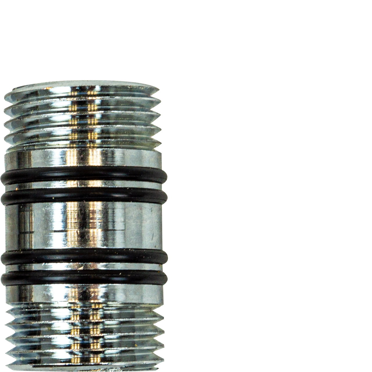 Adapter Ø20,5 L28 MS chrom 1/2"x1/2" AG