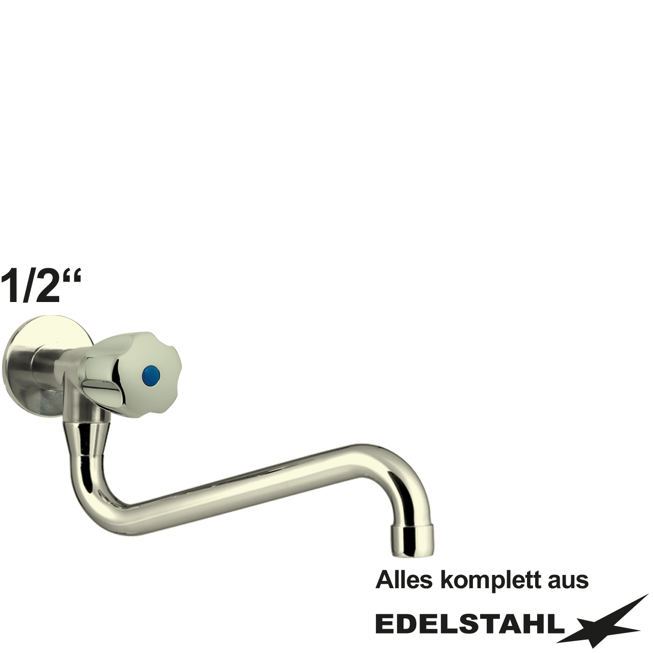 clarix Wandventil 1/2"