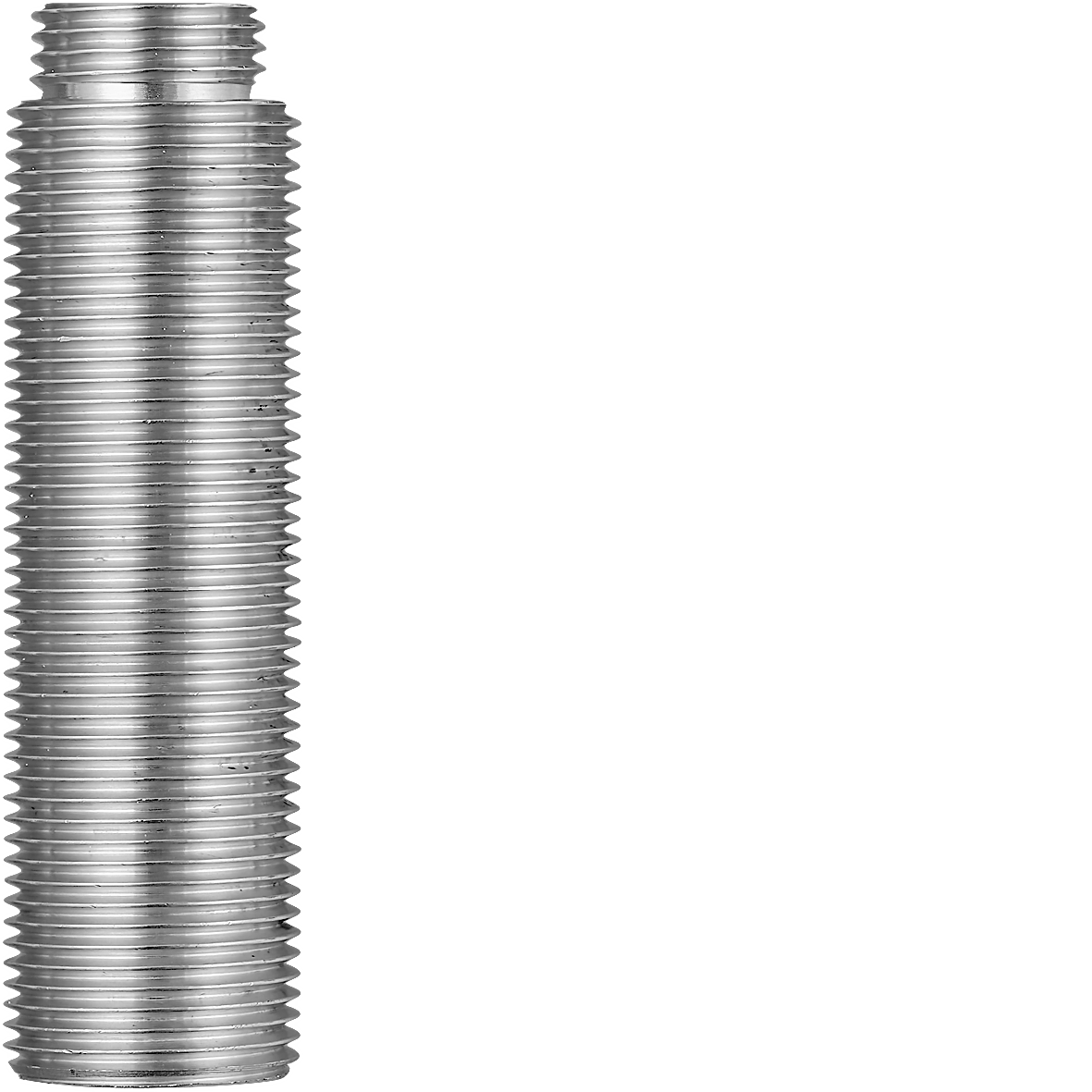 Gewindestutzen mit 1/2" Einschraubgewinde flachdichtend