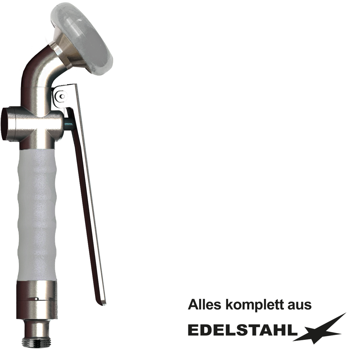 topSet Reinigungsbrause Edelstahl 1/2"