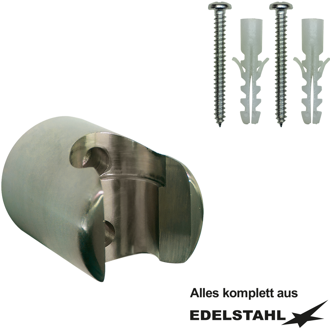 spa Wandhalter Ø48 3/4" Edelstahl