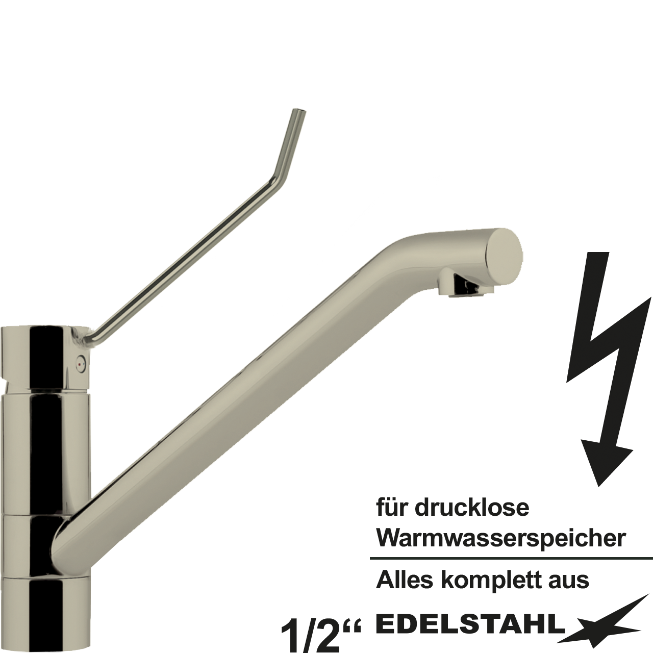 emax Spültischbatterie 1/2" ND