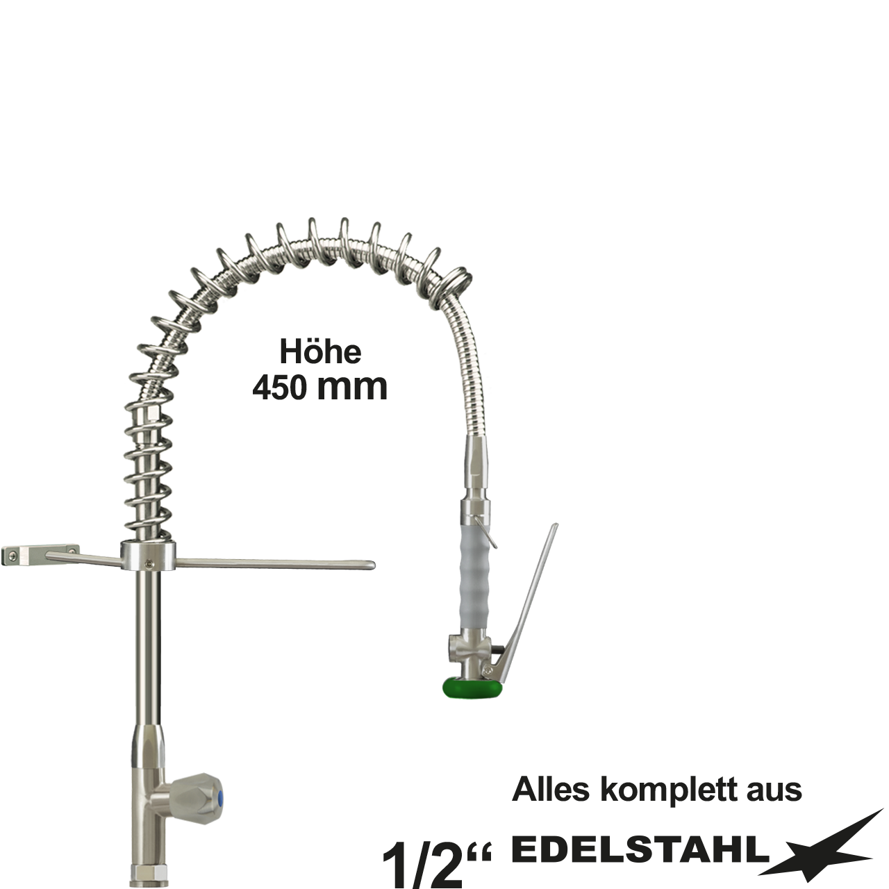 Becker Instrumentenbrause VE 600mm 1/2"