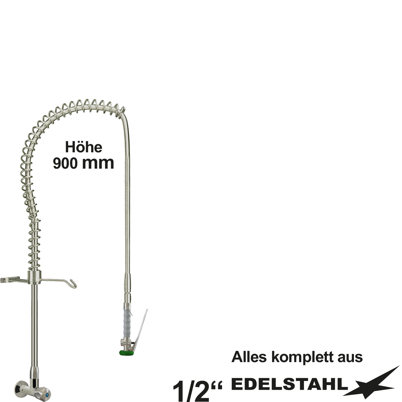 Becker Instrumentenbrause VE 900mm 1/2"