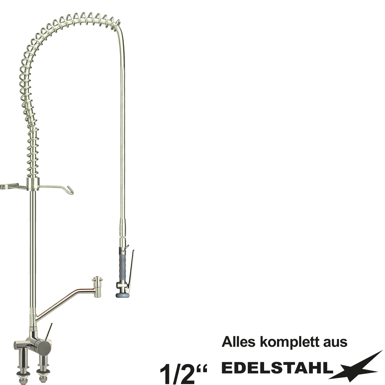 norrow Vorspülbrause 1/2"