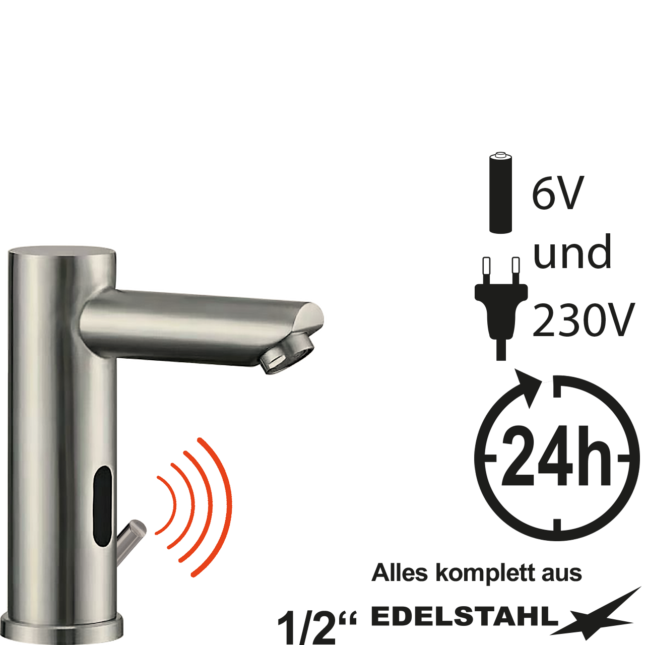 ring Sensorarmatur 1/2" Staffelpreise