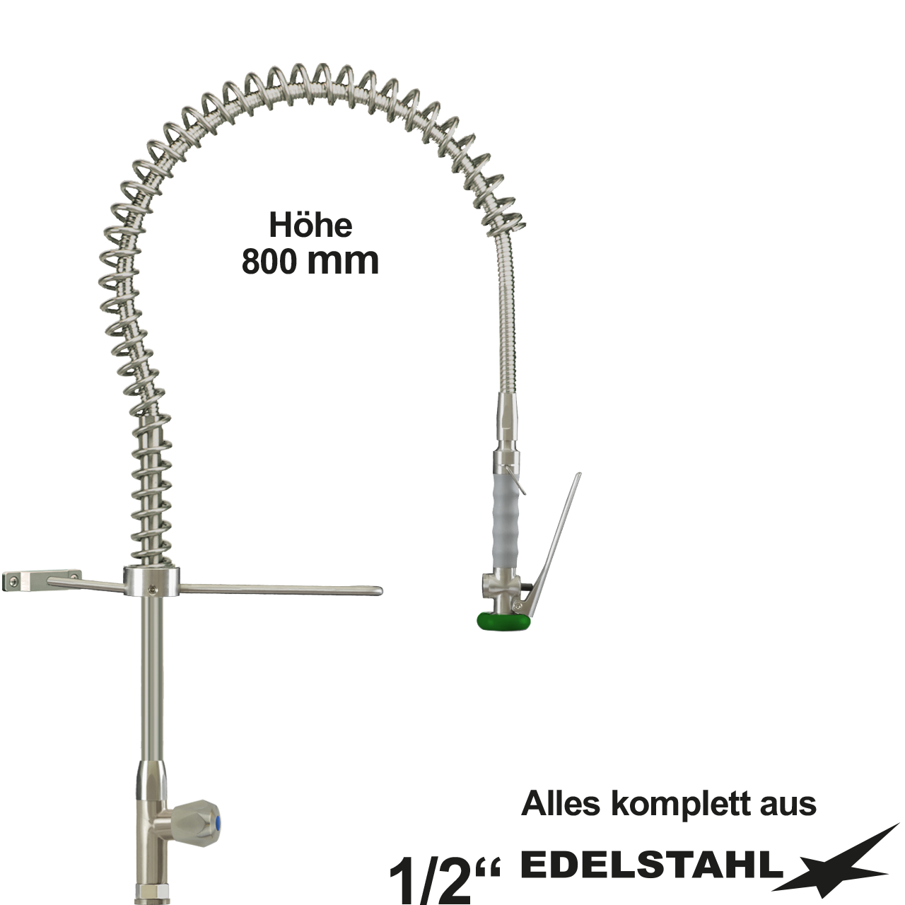 Becker Instrumentenbrause VE 800mm 1/2"