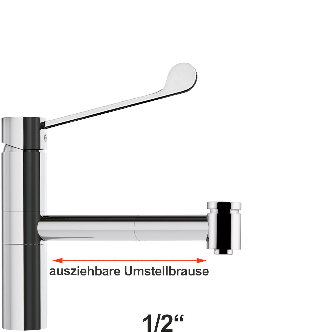 maxi Spültischbatterie 1/2"