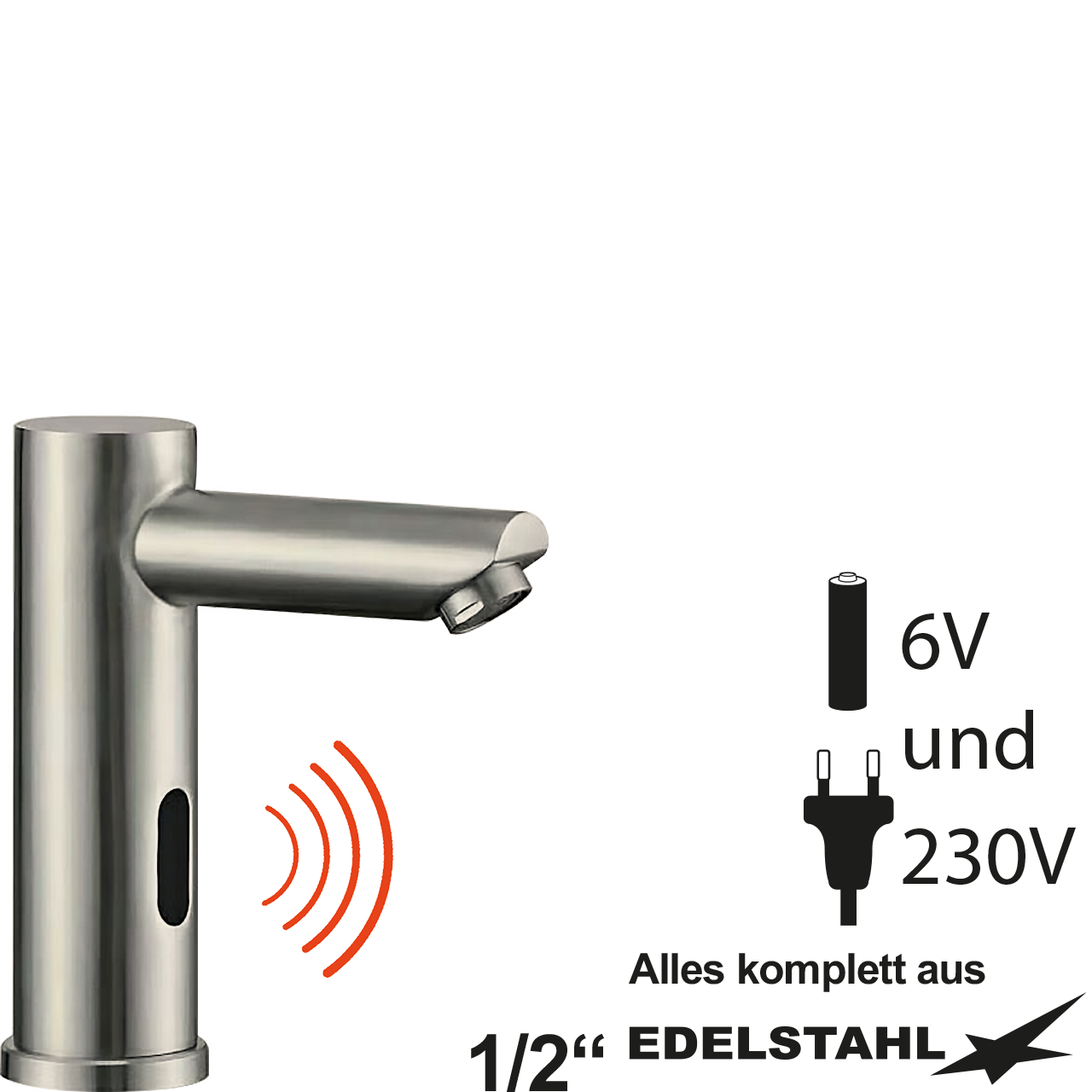 ping Sensor-Standventil  1/2"