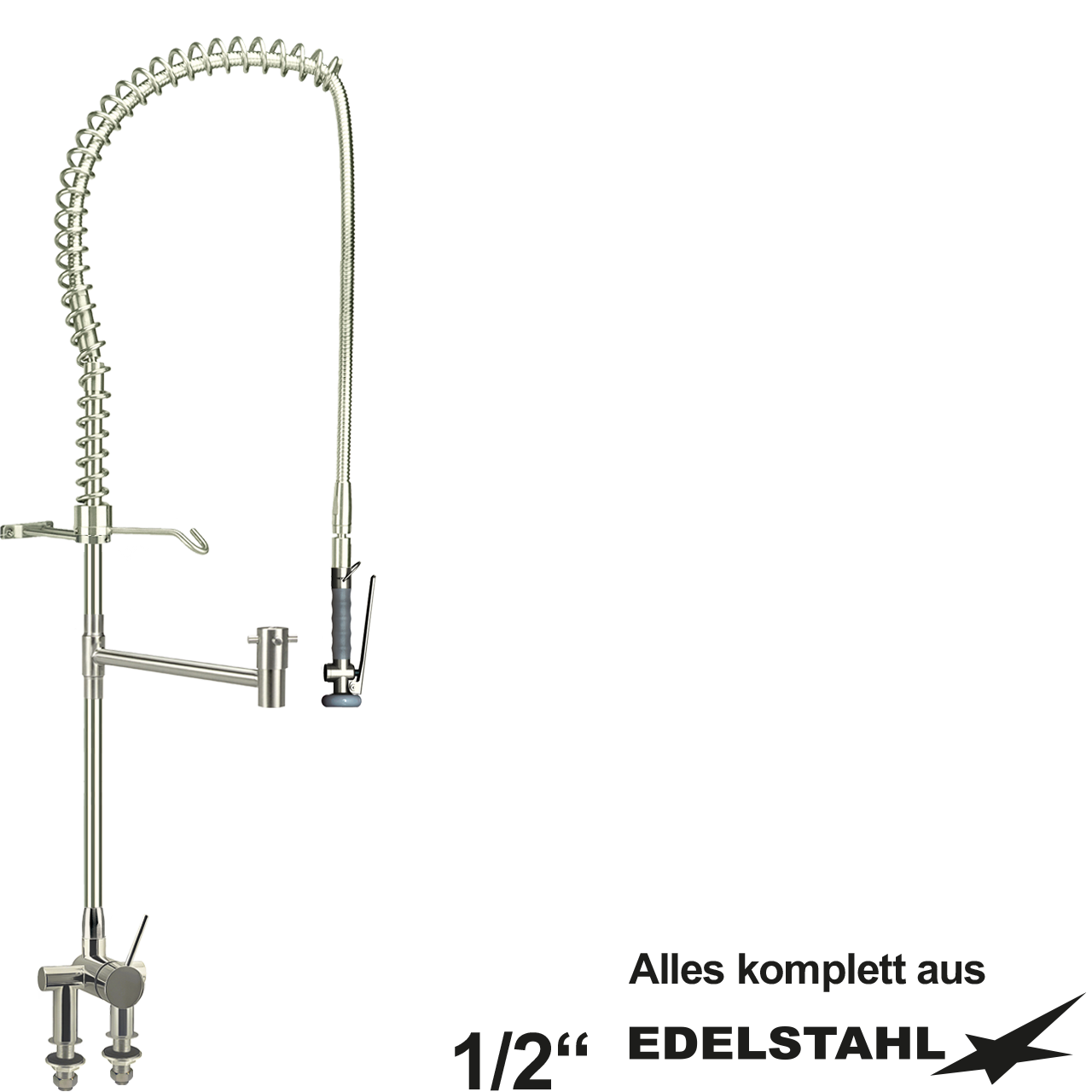 norrow Vorspülbrause 1/2"