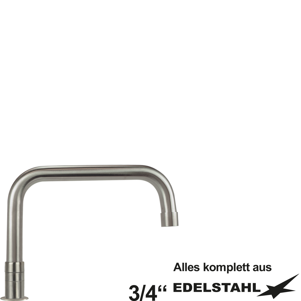 pro Stand-Rohrauslauf 3/4"