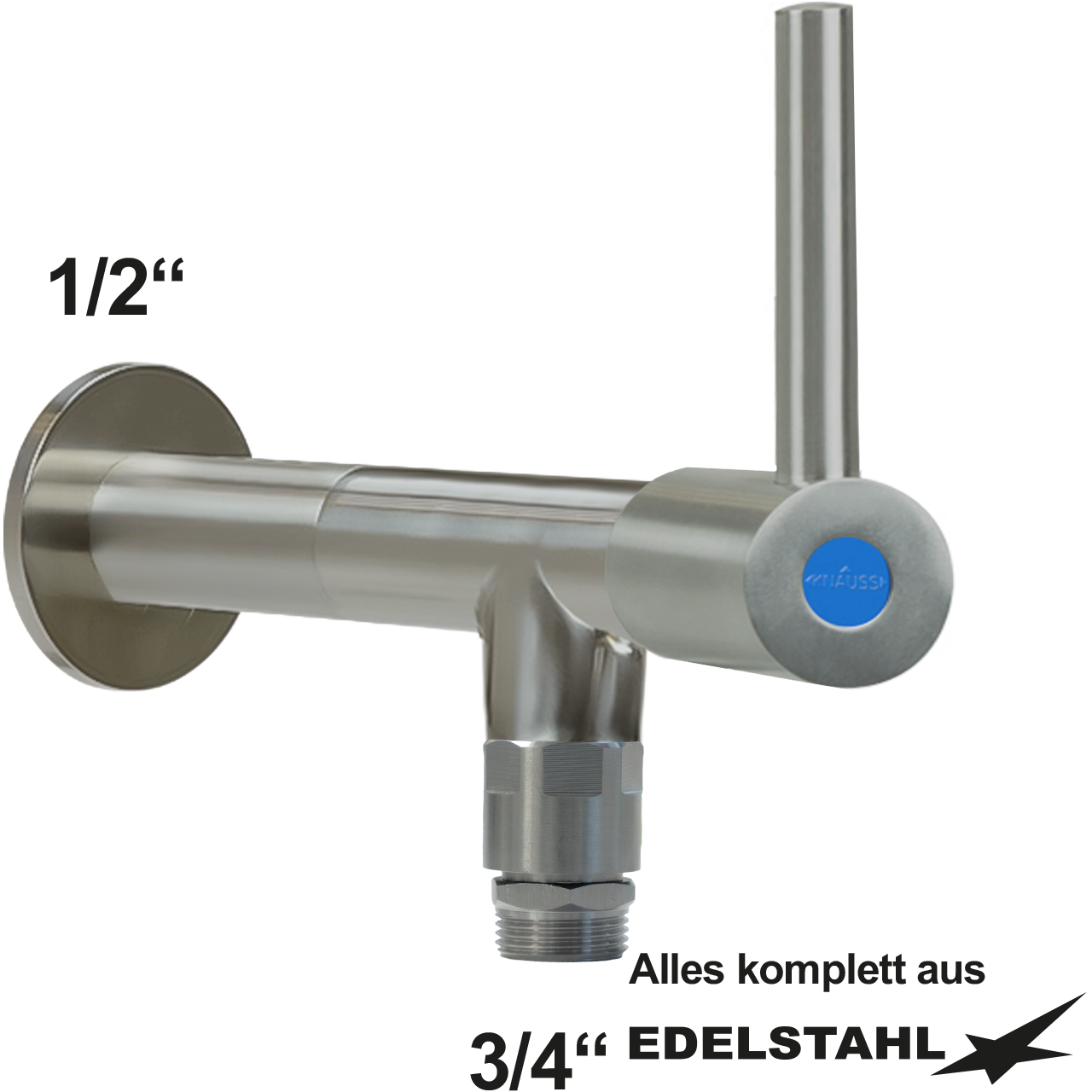 clamix Wandventil 1/2"