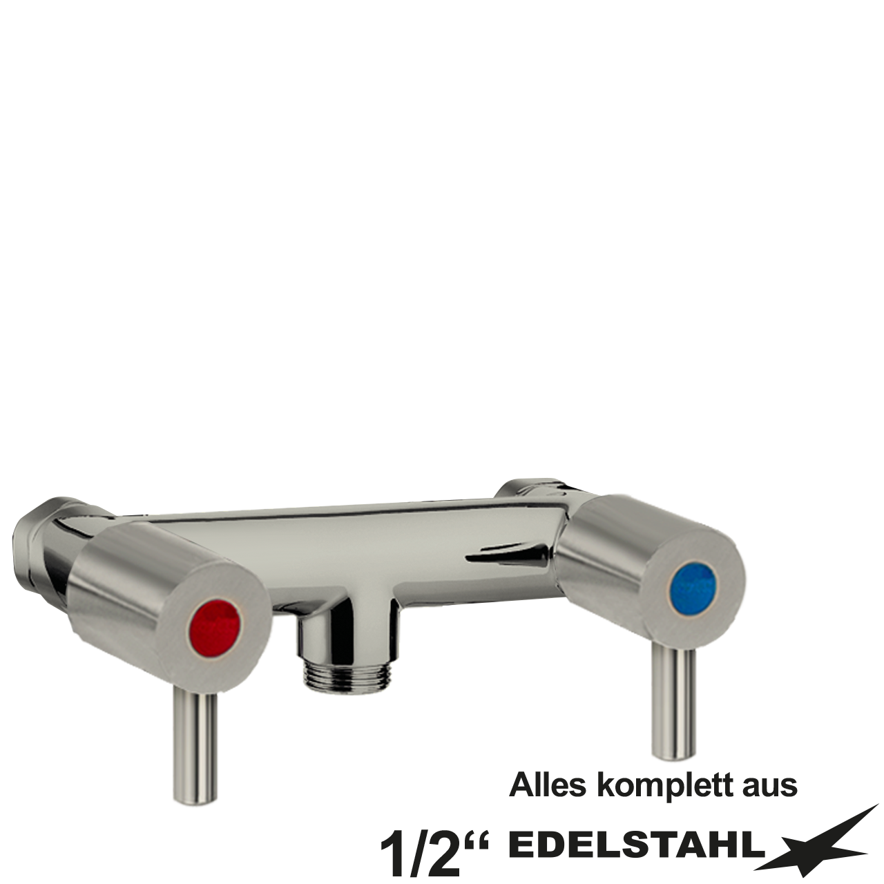 luxor WAB-Körper V2A 1/2" ohne Excenter