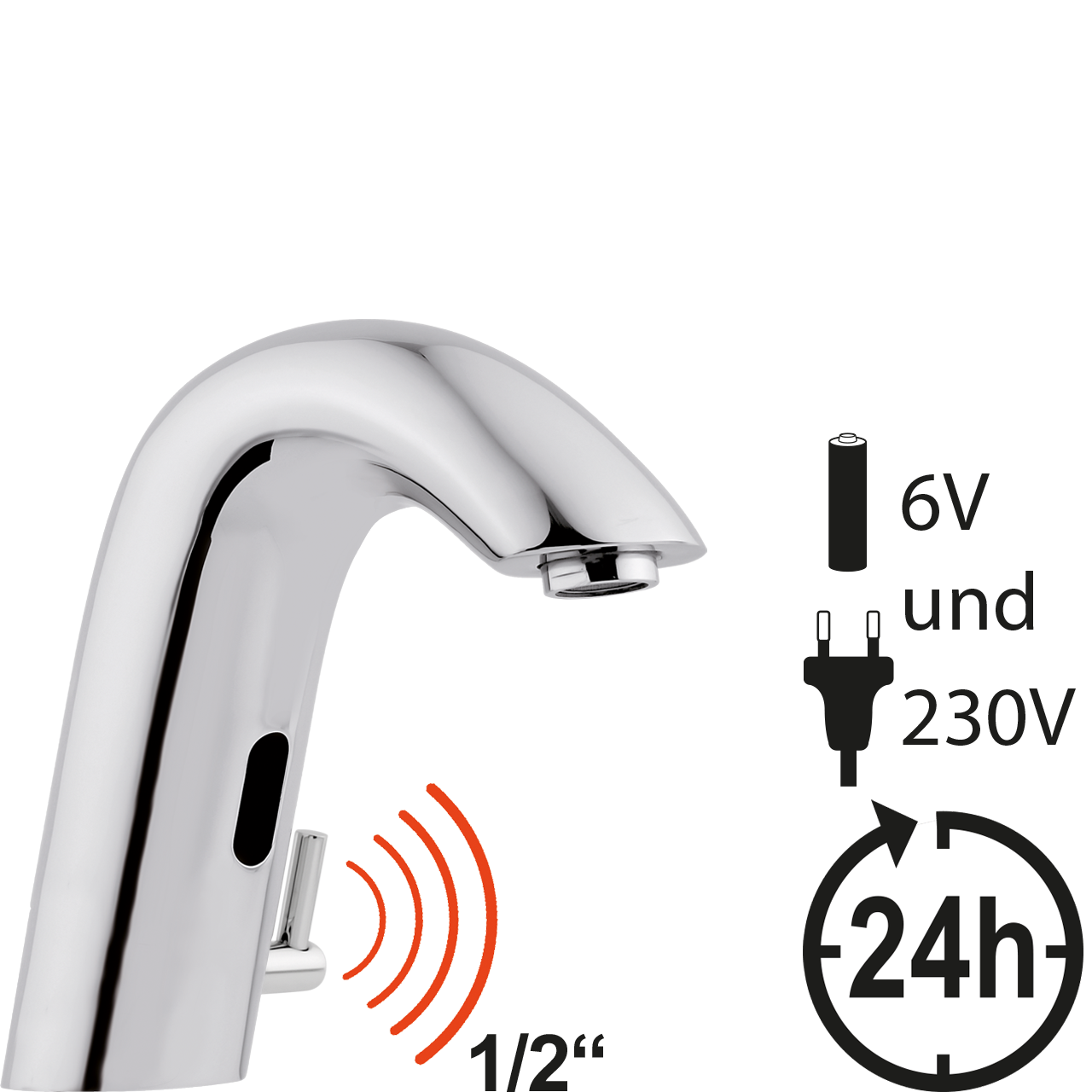 ring Sensorarmatur 1/2"