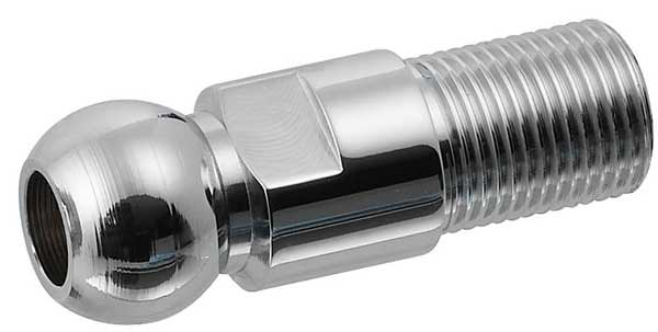 Kugelgelenk-Anschluss-Stutzen 1/2" - Bohrung Ø13, SW19, MB 88