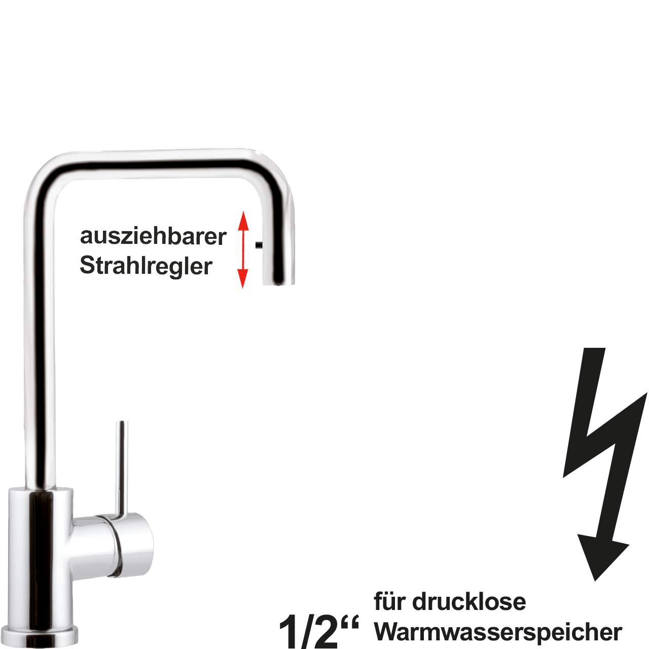 anya Spültischbatterie 1/2" ND