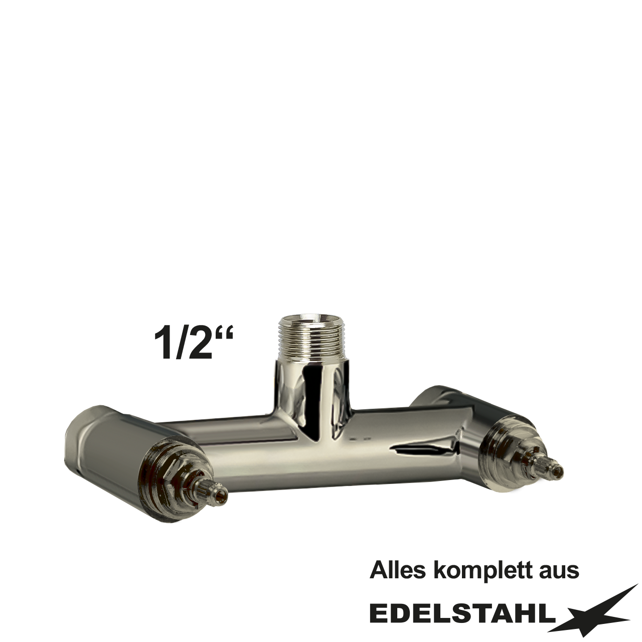 classic WAB-Körper V2A 1/2" ohne Griffe ohne Excenter